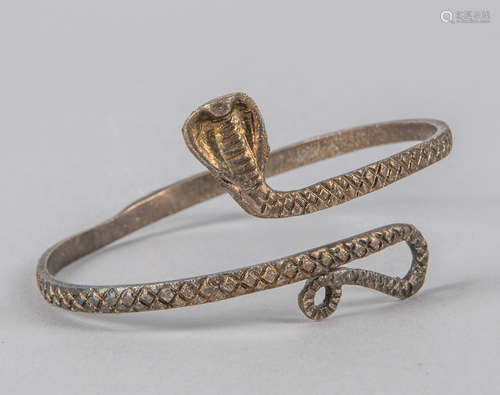 Pewter Snake Bracelet