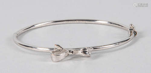 Kate Spade Silver Bow Bracelet