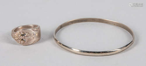 Collectible Silver Bracelet & Ring