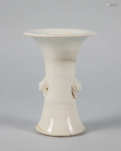 A Chinese Dehua Blanc De Chine Vase