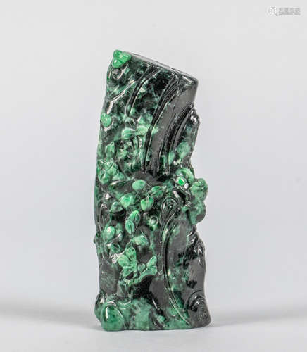 Chinese Jade Jadeite Carving of Paper Weight