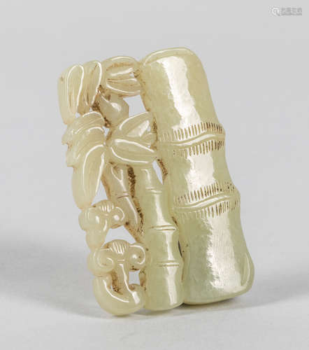 Chinese White Jade Carving