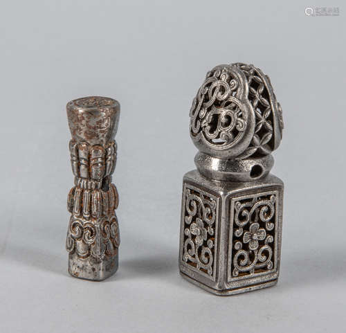 Set of Tibetan Metal Seals