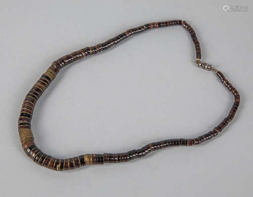 North African Trade Agate Beads Necklace