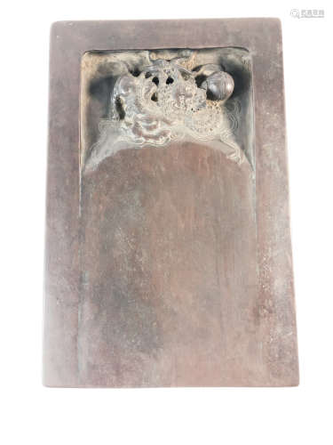 Chinese Old Scholar Ink Stone