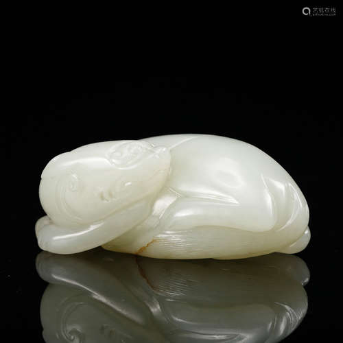 Chinese White Jade Beast