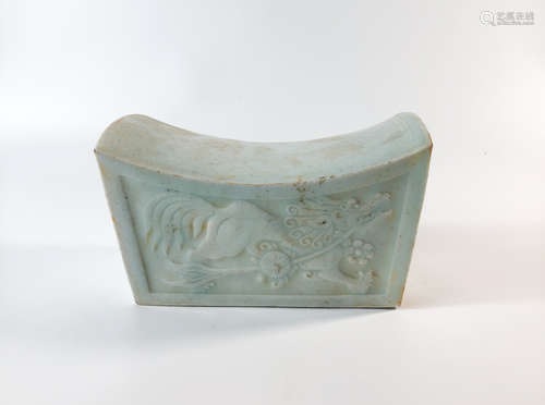 Chinese Clay Pottery Head Rest