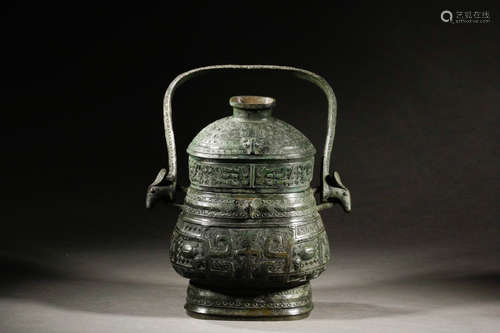 Chinese Bronze Archaistic Style Vessel