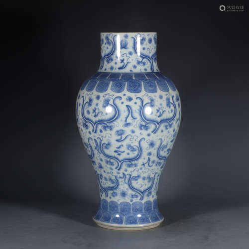 Chinese Blue White Porcelain Vase