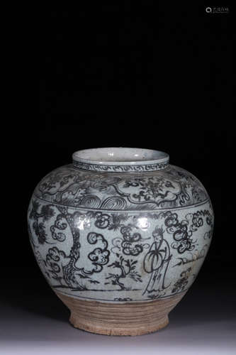 Chinese Blue White Porcelain Jar