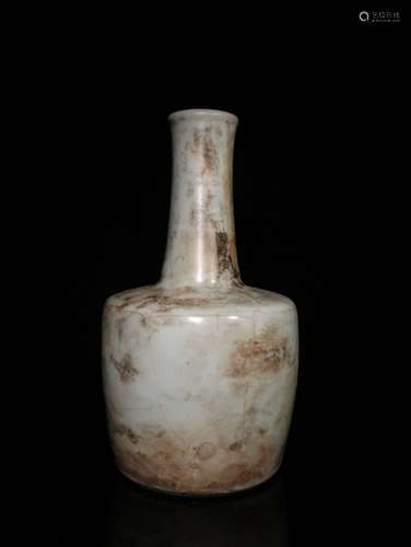 A SONG DYNASTY RU KILN CLEAN BOTTLE