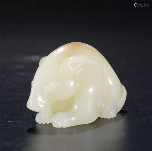 A HETIAN JADE BEAST