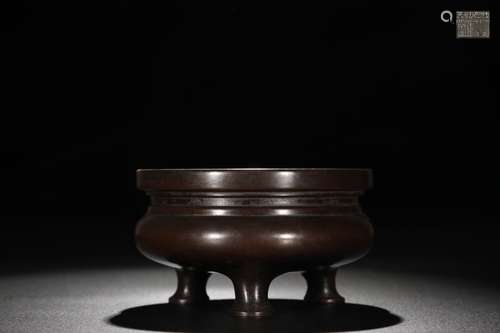 A Chinese Bronze Censer