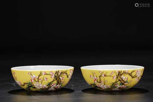 Pair Of Porcelain Tea Cup