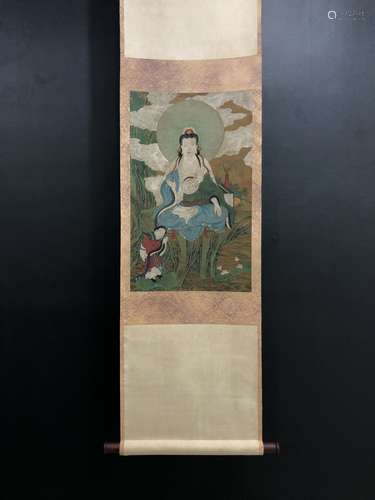 A Chinese Painting Of Figure, Ding Yunpeng Mark