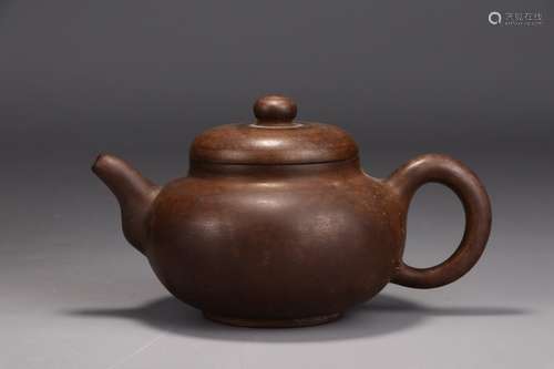 A Chinese Zisha Teapot With Mark