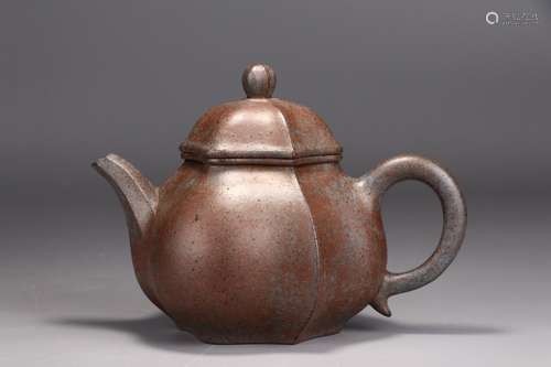 A Chinese Zisha Teapot With Mark