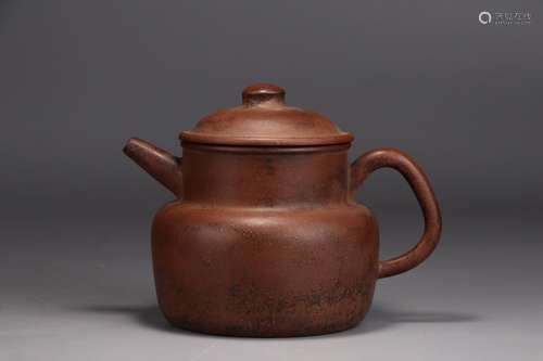 A Chinese Zisha Teapot With Mark