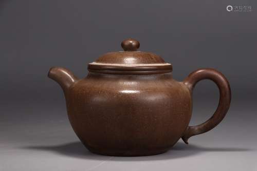 A Chinese Zisha Teapot With Mark