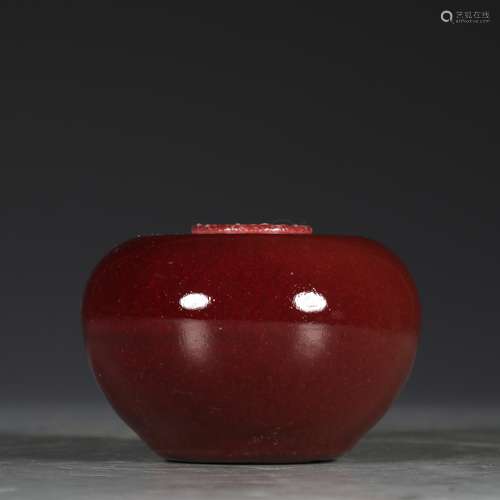 A Chinese Red Glaze Jar