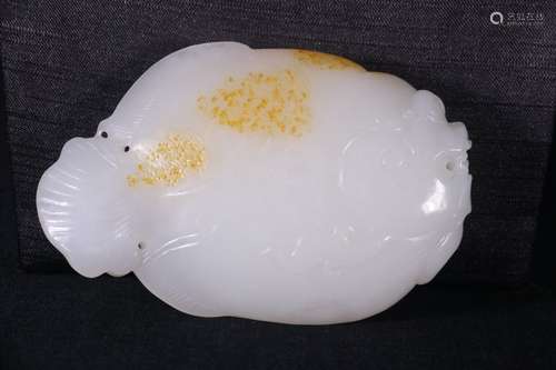 A Chinese Hetian Jade Ornament