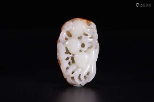 A Chinese Hetian Jade Pendant