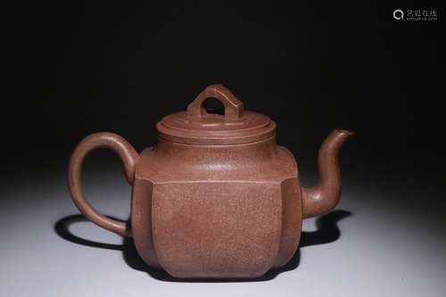 A Chinese Zisha Teapot