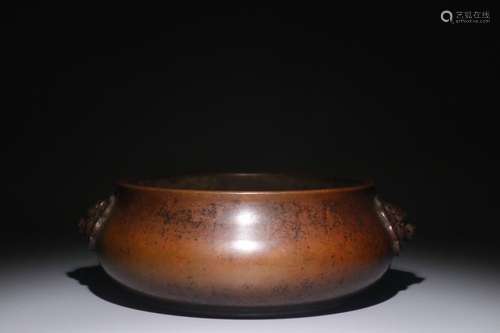 A Chinese Bronze Censer