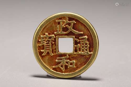 A Chinese Golden Coin