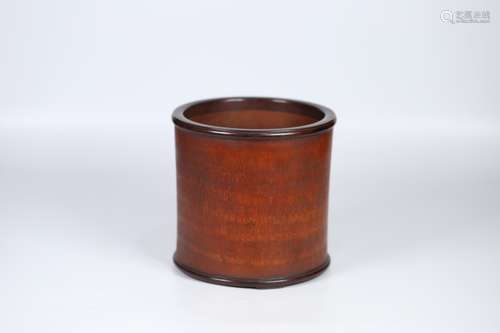 A Chinese Bamboo Brush Pot