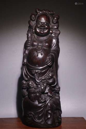 A Chinese Rosewood Ornament