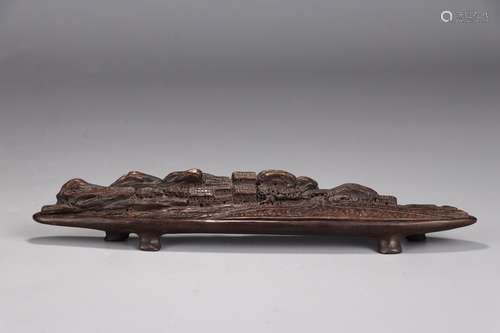 A Chinese Agarwood Ornament