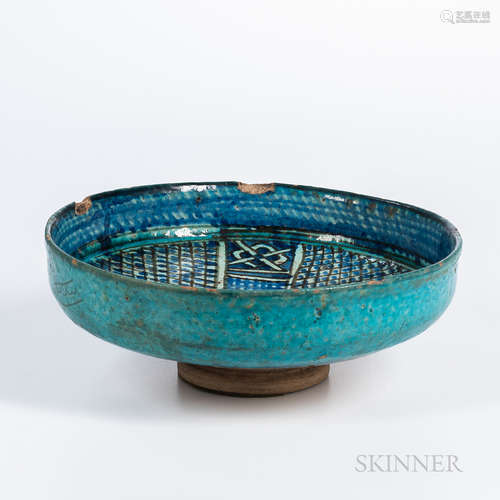 CobaltandTurquoise-glazedBowl