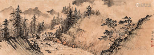 CaiPeizhu(1900-1990),Landscape