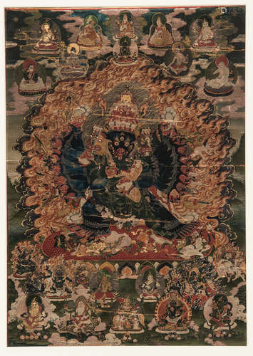 ThangkaDepictingVajrabhairava