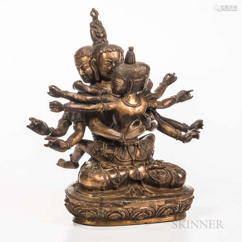 CopperAlloyFigureofChakrasamvara