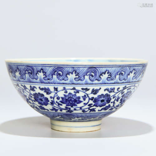 A Chinese Twine Pattern Porcelain Bowl