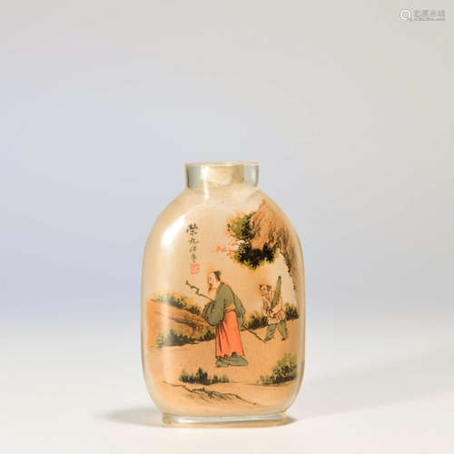 A Chinese Painted Snuff Bottle