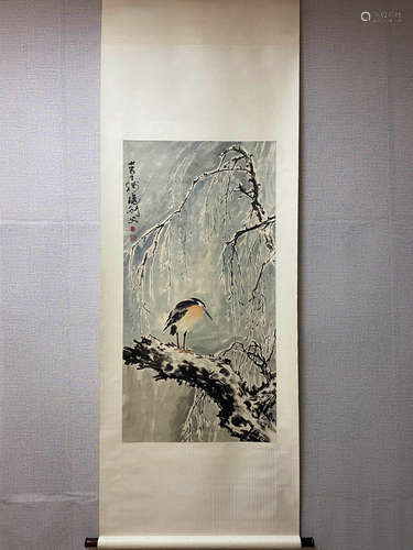 A Chinese Bird Painting, Gaojianfu Mark