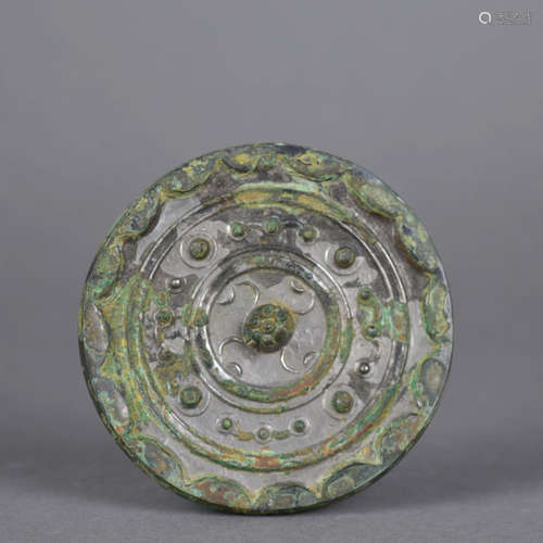 A Chinese Bronze Mirror