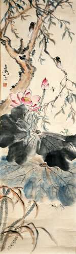 Chinese Wang Xuetao'S Painting