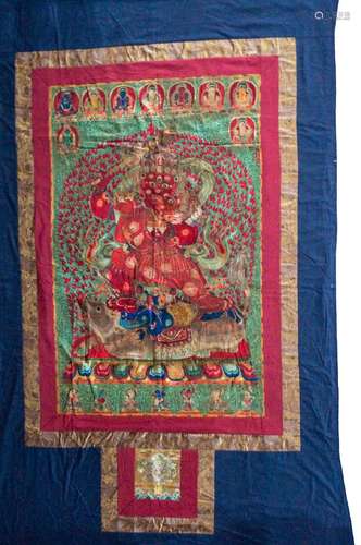 Chinese Yongle Period Embroidery Thangka