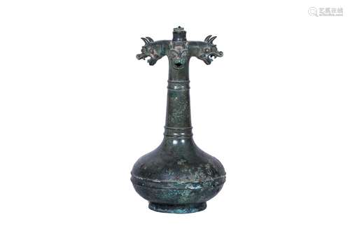 Chinese Bronze Bottle