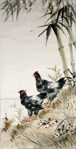 Chinese Huang Huanwu'S Painting