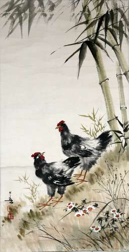 Chinese Huang Huanwu'S Painting