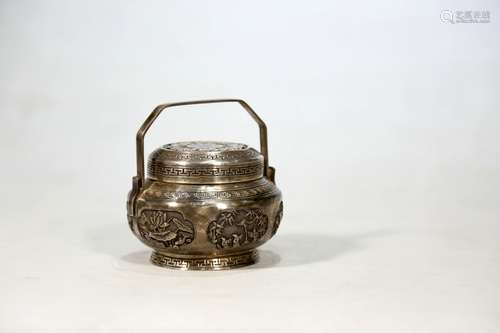 Chinese Silver Hand Furnace