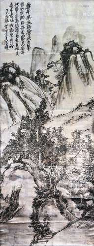 Chinese Wu Changshuo'S Painting