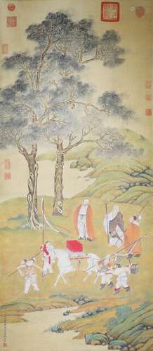 Chinese Ding Yunpeng'S Painting