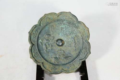 Chinese Tang Dynasty Bronze Mirror