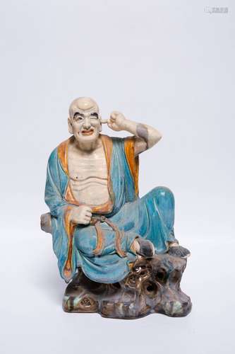 Chinese Porcelain Buddha Statue